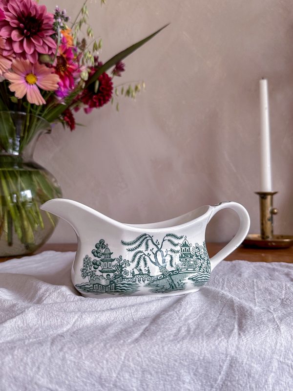 Royal Staffordshire - Grön Willow såskanna