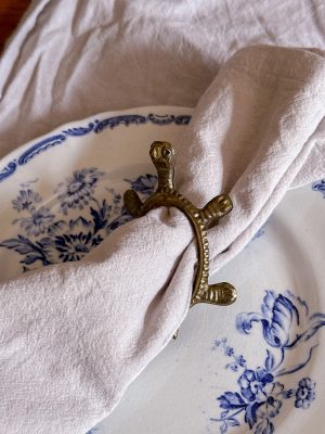 Sköldpadda i mässing