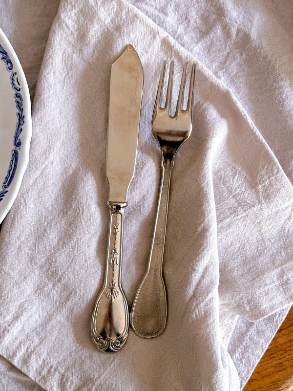 Fiskbestick silverpläterade 12 delar - Bild 5