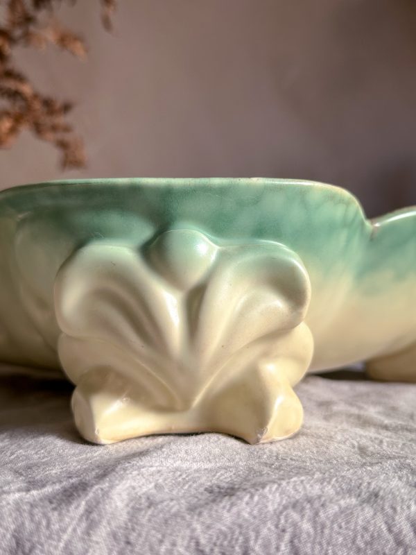 Elsterwerda - Keramikskål grön, Art Deco - Bild 8