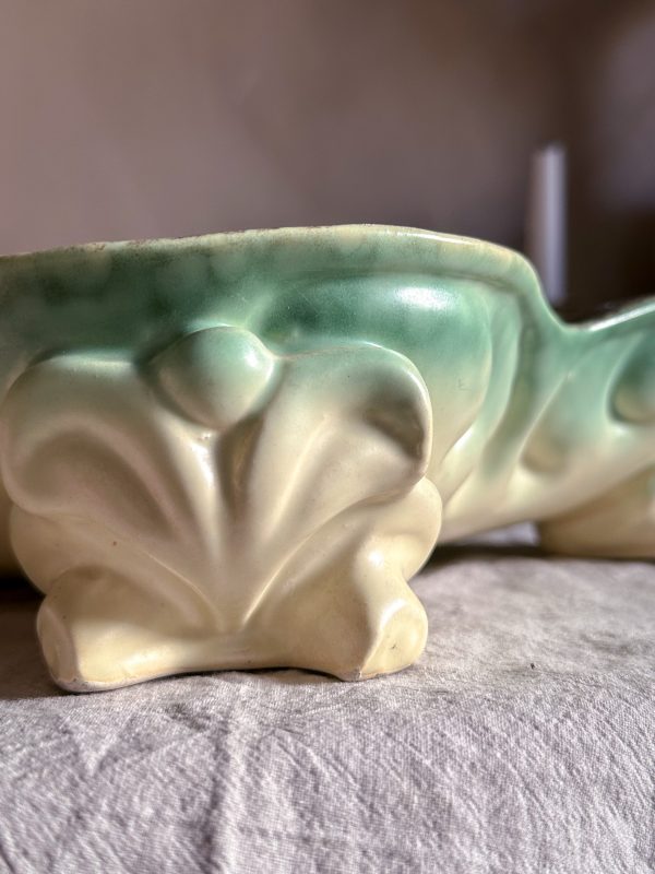 Elsterwerda - Keramikskål grön, Art Deco - Bild 9
