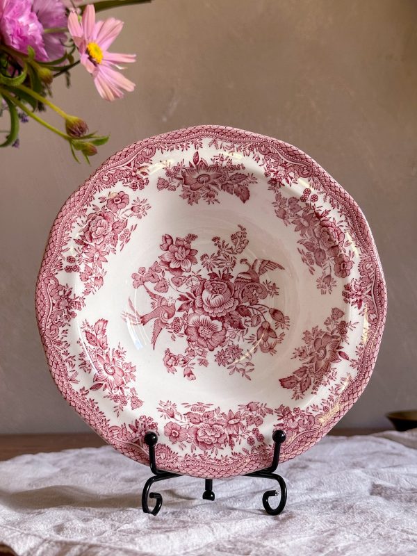 Enoch Wedgwood - Asiatic Pheasants Röd Dessertskål - Bild 2