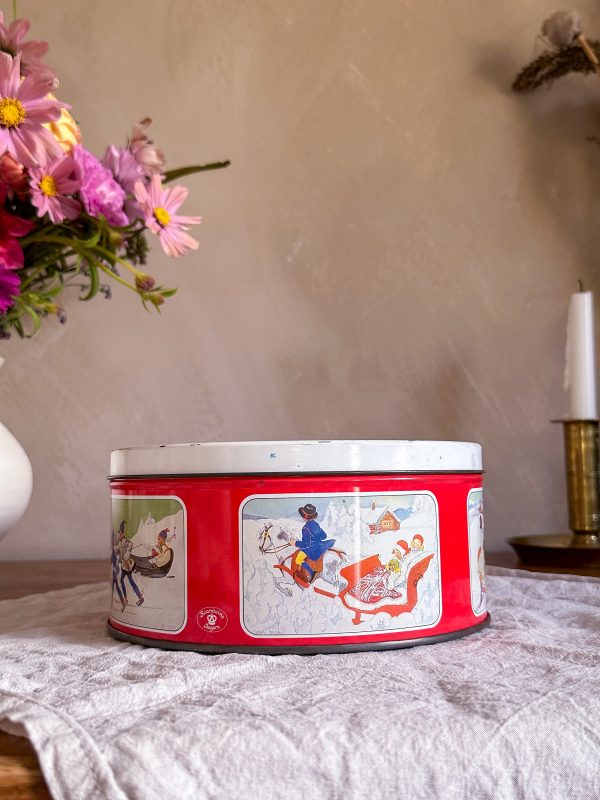 Kvarnholms Bagarn - Svenska folkdräkter plåtburk - Bild 4