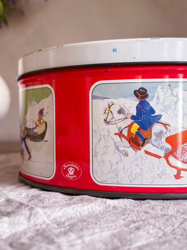 Kvarnholms Bagarn - Svenska folkdräkter plåtburk - Bild 5