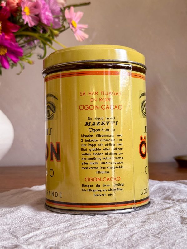 Mazetti - Ögon Cakao plåtburk - Bild 4