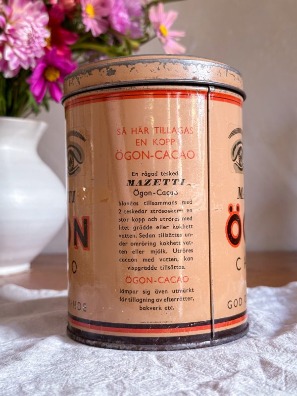 Mazetti - Ögon Cacao plåtburk - Bild 4