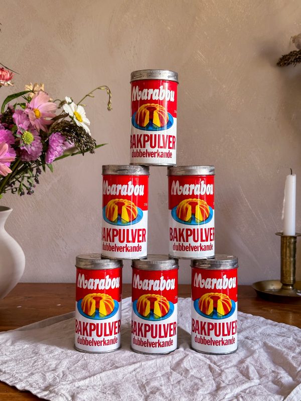 Marabou - Bakpulver plåtburk - Bild 2