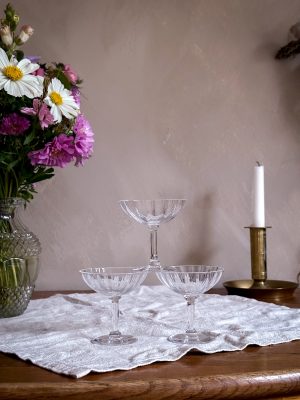 Litet coupe/likörglas 3 st