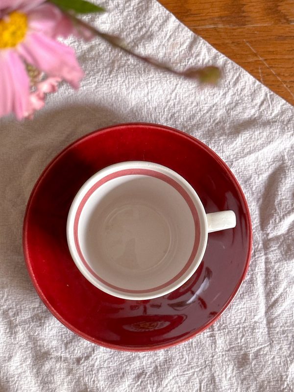 Upsala-ekeby/Gefle - Röd Solros Kaffekopp - Bild 13