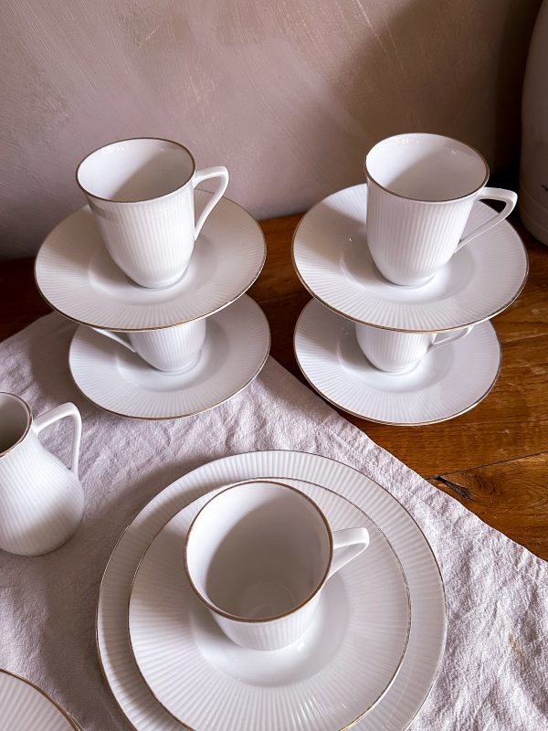 Tillskriven Rörstrand - Litet Espressoset 17 delar - Bild 5