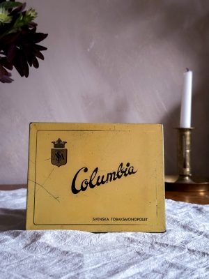 Columbia cigarett Plåtask