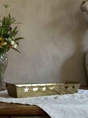 Adventsljusstake Mässing