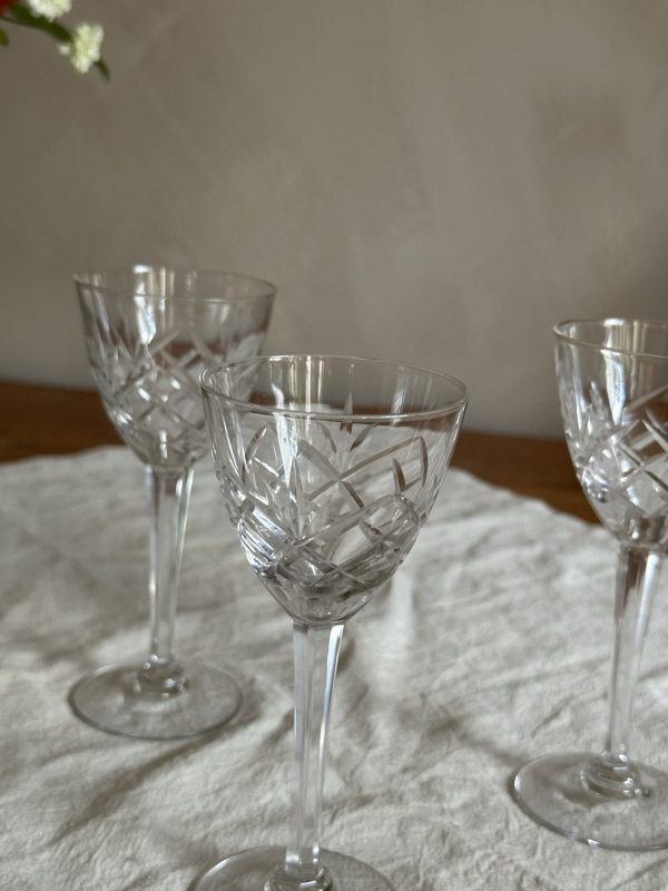 Rutslipade starkvinsglas - Bild 3