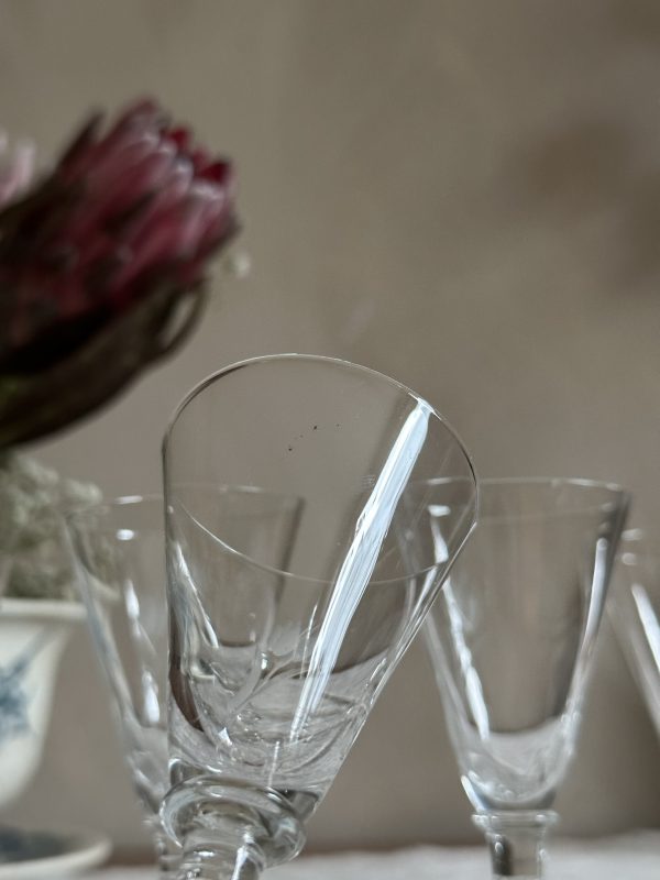 Skärslipade snapsglas - Bild 6