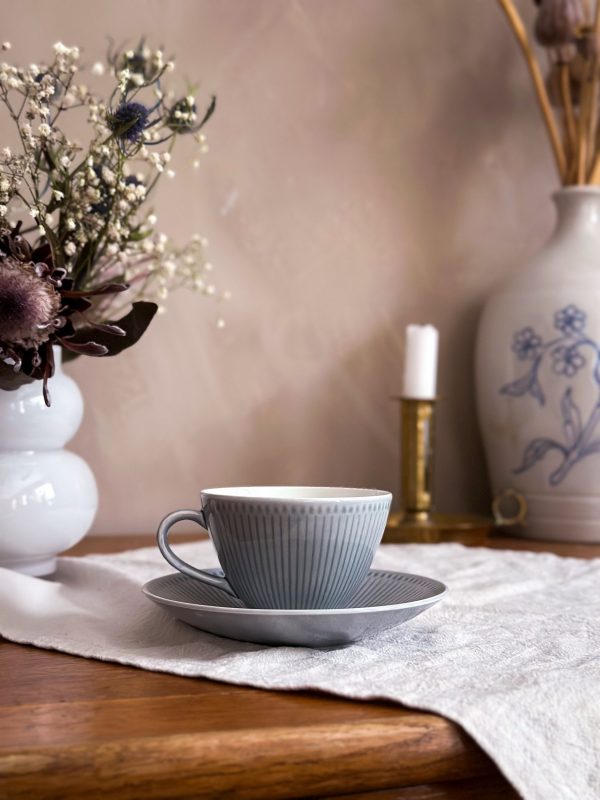 Rörstrand - Rosmarin Grå kaffekopp - Bild 2