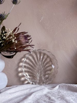 Snäckglas Assiett