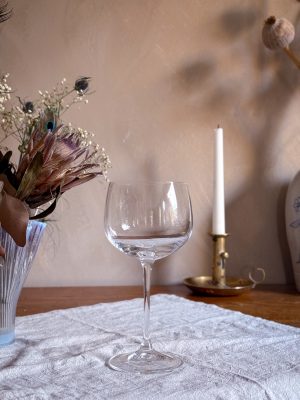 Elegant vinglas i kristall 5 st
