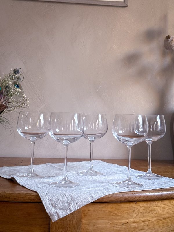 Elegant vinglas i kristall 5 st - Bild 3