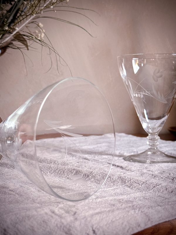 Hadeland Glassverk - Britt Rödvinsglas Etsad dekor - Bild 5