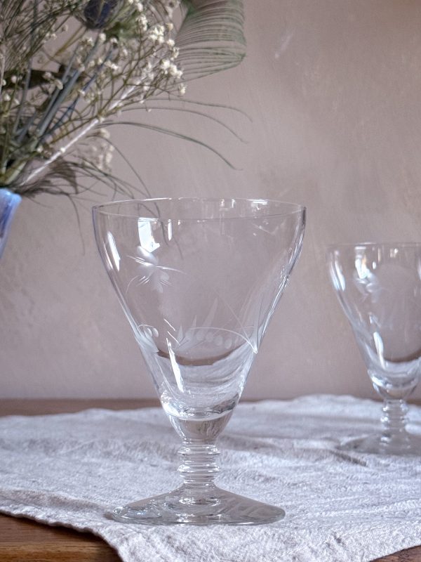 Hadeland Glassverk - Britt Vitvinsglas Etsad dekor - Bild 7