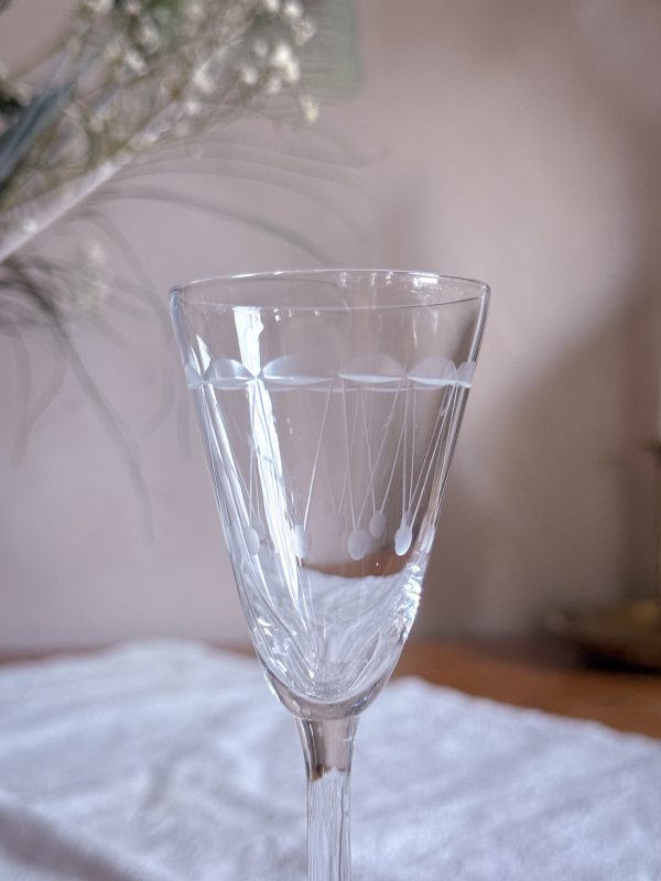 Eleganta Snapsglas med etsad dekor - Bild 3