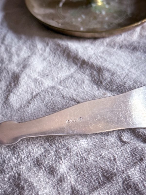 Uppläggningssked/spade i nysilver - Bild 4