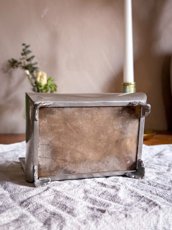 Pewter skrin i tenn, art deco - Bild 9