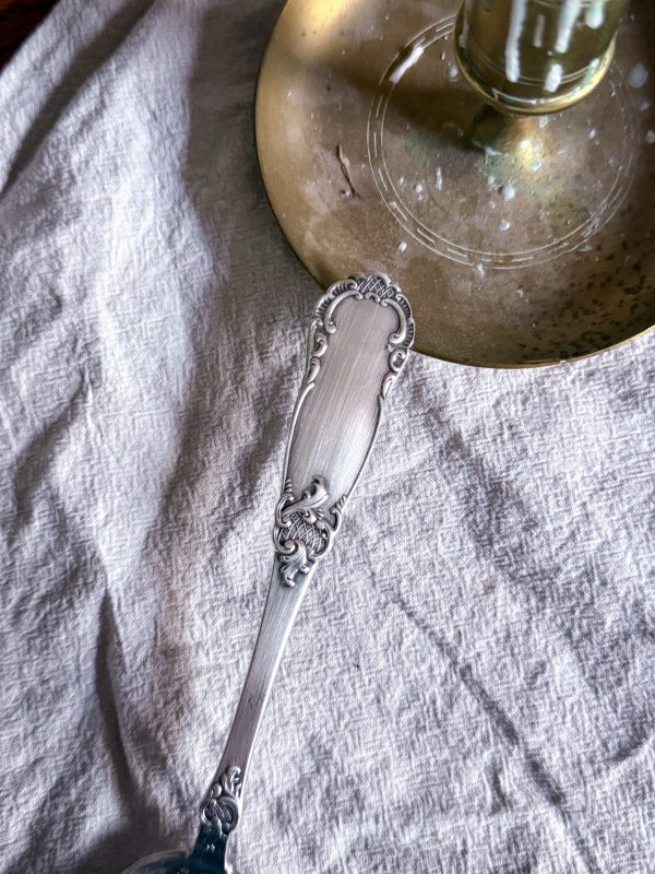 Uppläggningssked/Matsked i silver - Bild 3