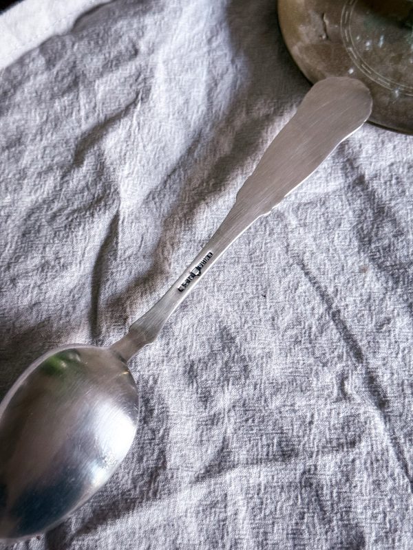 Uppläggningssked/Matsked i silver - Bild 5