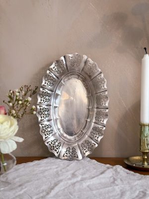Brödkorg/fruktskål jugend nysilver