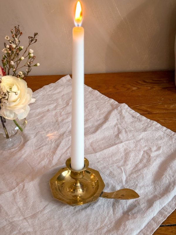 Nattljusstake i mässing - Bild 2