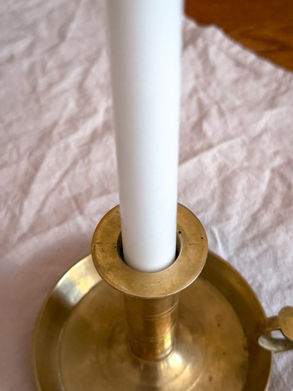 Nattljusstake i mässing - Bild 5