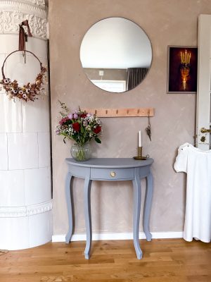 Halvmånebord - Hallbord