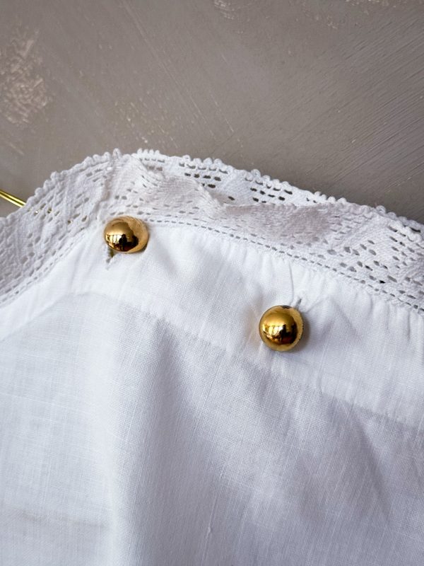 Vintage Barn Nattlinne med spetskrage - Bild 9