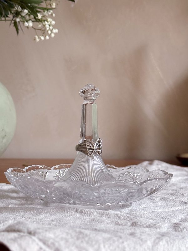 Ringhållare/Smyckesfat i glas - Bild 2