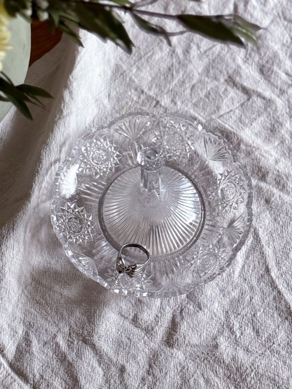Ringhållare/Smyckesfat i glas - Bild 4