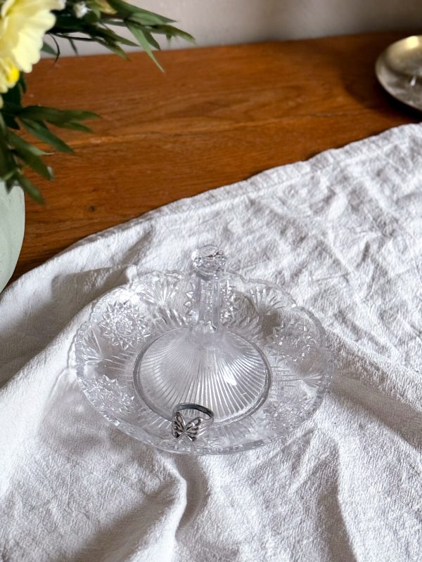 Ringhållare/Smyckesfat i glas - Bild 3