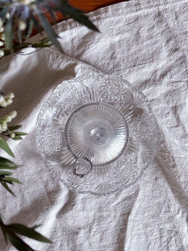 Ringhållare/Smyckesfat i glas - Bild 5