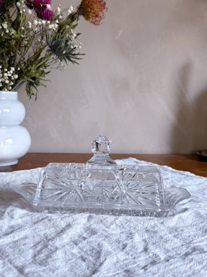 Smörask i glas
