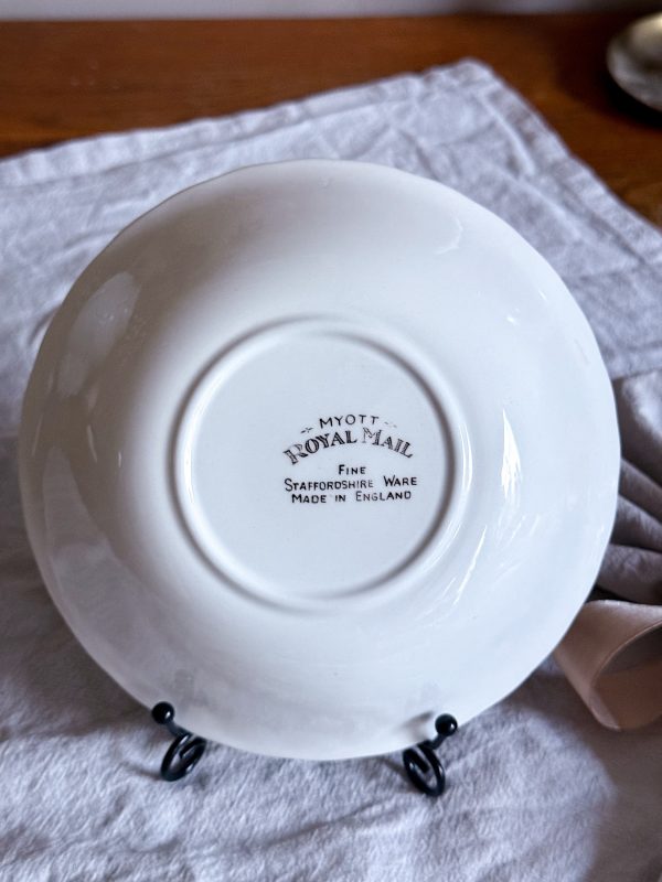 Staffordshire - Royal Mail, dessert/frukosttallrik - Bild 7