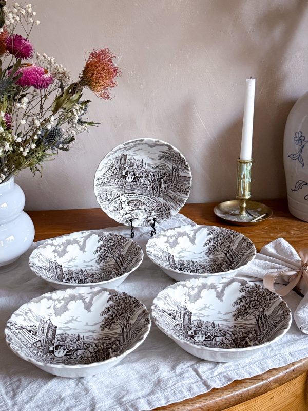 Staffordshire - Royal Mail, dessert/frukosttallrik - Bild 4