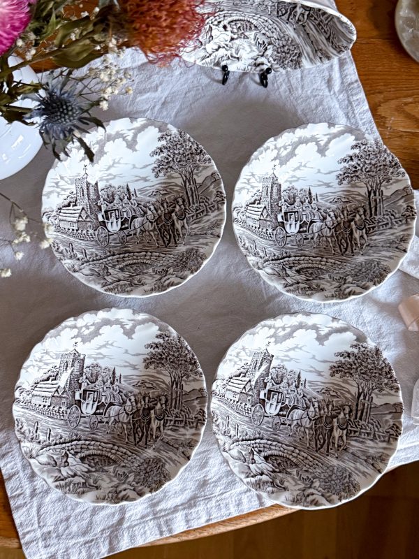 Staffordshire - Royal Mail, dessert/frukosttallrik - Bild 5