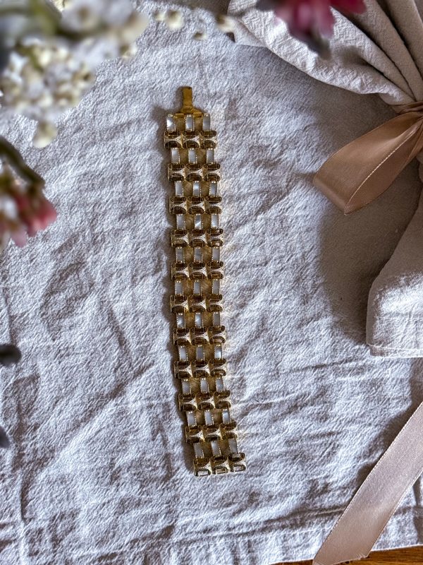Toledo Guld/Damascene armband vintage - Bild 7