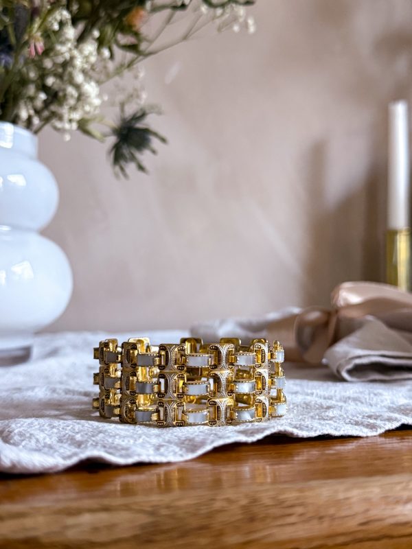 Toledo Guld/Damascene armband vintage - Bild 4