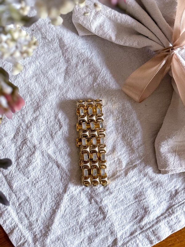 Toledo Guld/Damascene armband vintage - Bild 5