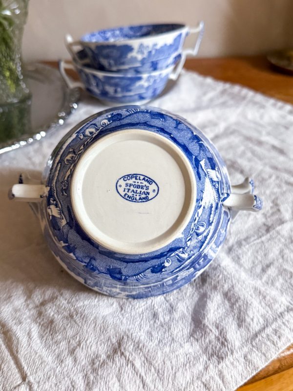 Copeland Spode - Blue Italian buljongkopp - Bild 12