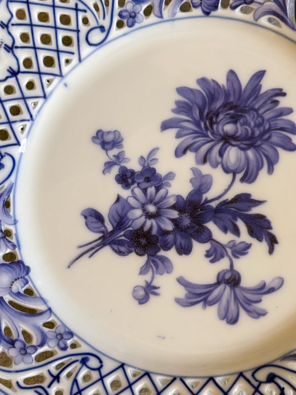 Schumann/Bavaria - Galler assietter med blomdekor - Bild 4