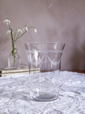 Flerohopps glasbruk - Pantograferade Selterglas