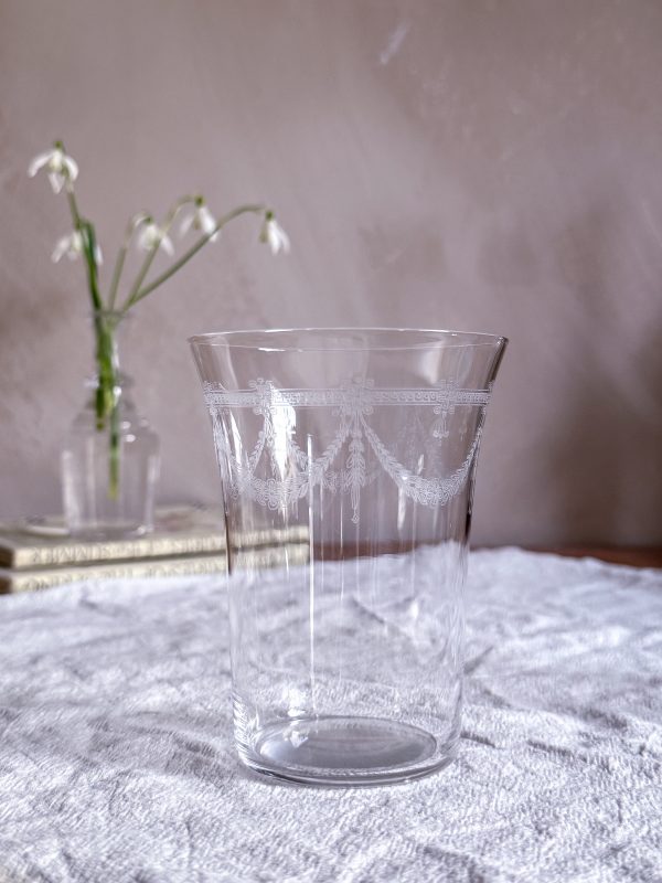 Flerohopps glasbruk - Pantograferade Selterglas