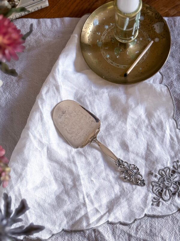 Liten Dessertspade Nysilver - Bild 3